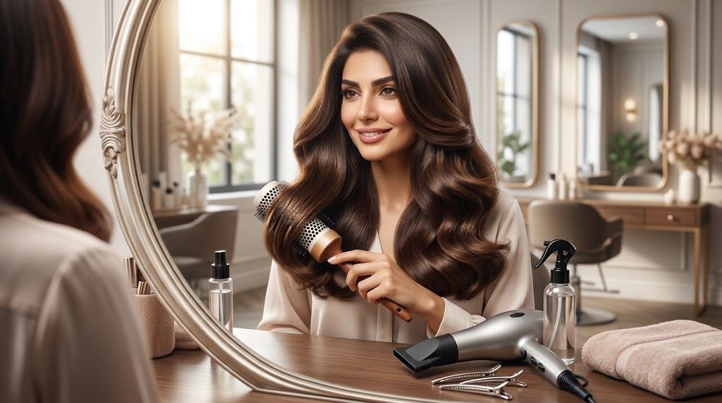 براشینگ مو چیست و چه تفاوتی با اتو کشیدن و سشوار دارد؟